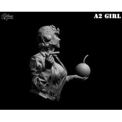 A2 Girl Bust. Scale 1/10