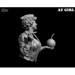 A2 Girl Bust. Scale 1/10