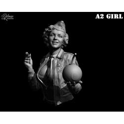 A2 Girl Bust. Scale 1/10