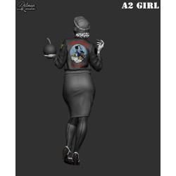 A2 Girl .Scale 90mm