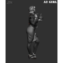 A2 Girl .Scale 90mm