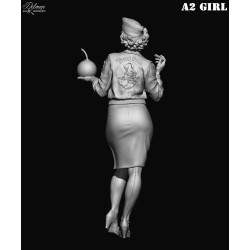 A2 Girl .Scale 90mm