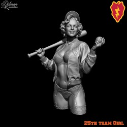 25TH TEAM GIRL. Exclusive .Bust  1/10