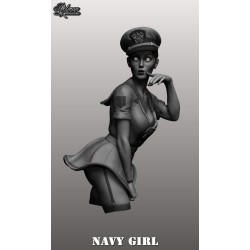 NAVY GIRL. Bust 1/10