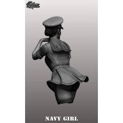 NAVY GIRL. Bust 1/10