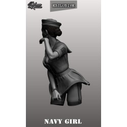 NAVY GIRL Exclusive . Bust 1/10