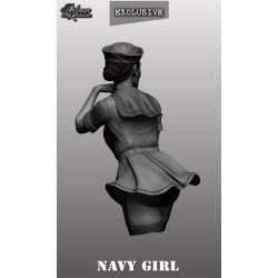 NAVY GIRL Exclusive . Bust 1/10