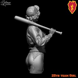 25TH TEAM GIRL. Exclusive .Bust  1/10