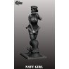 NAVY GIRL. Scale 90mm