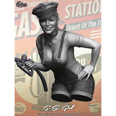 G.S.Girl. Bust scale 1/10