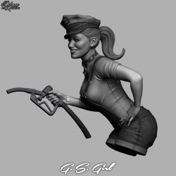 G.S.Girl. Bust scale 1/10