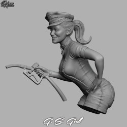 G.S.Girl. Bust scale 1/10