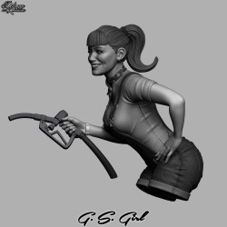 G.S.Girl. Exclusive. Bust scale 1/10