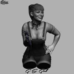 G.S.Girl. Exclusive. Bust scale 1/10