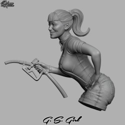 G.S.Girl. Exclusive. Bust scale 1/10