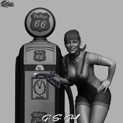 G.S.Girl.Scale 90mm