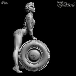 V8-Girl.Exclusive. Scale 90mm