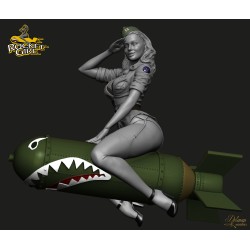 Rocket Girl. 75mm