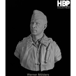 Werner Mölders.Bust scale 1/6