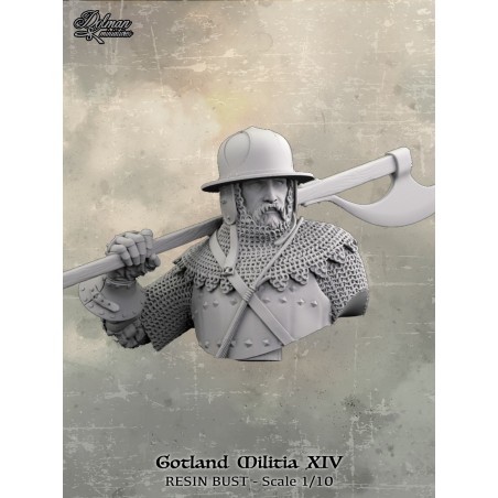 Gotland Militia XIV. Bust 1/10