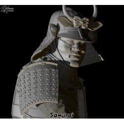 Samurai .Bust scale 1/10