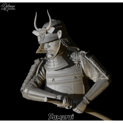 Samurai .Bust scale 1/10