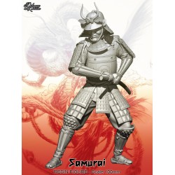 Samurai . Scale 100mm