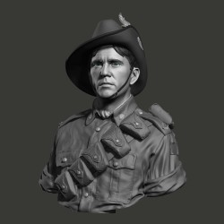 Gallipoli.Bust Scale  1/10