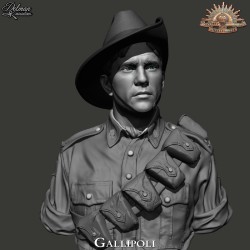 Gallipoli.Bust Scale  1/10