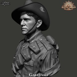 Gallipoli.Bust Scale  1/10