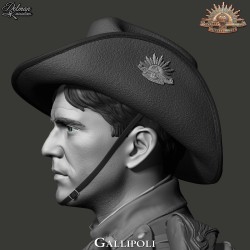 Gallipoli.Bust Scale  1/10