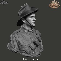 Gallipoli.Bust Scale  1/10