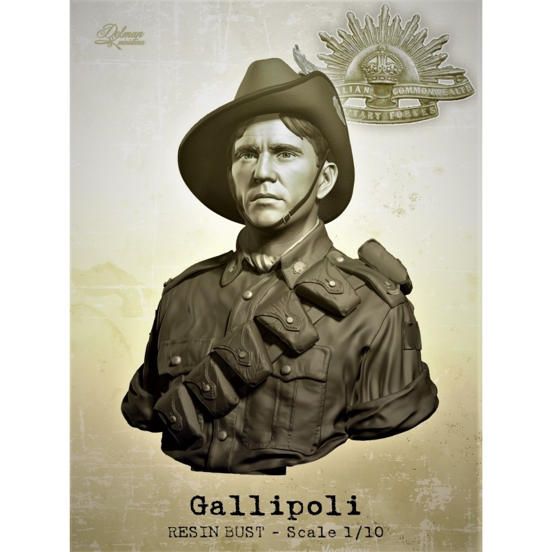 Gallipoli.Bust Scale  1/10