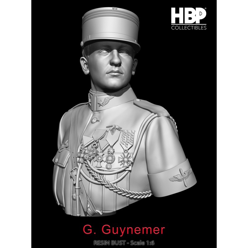 G.Guynemer.Bust scale 1/6