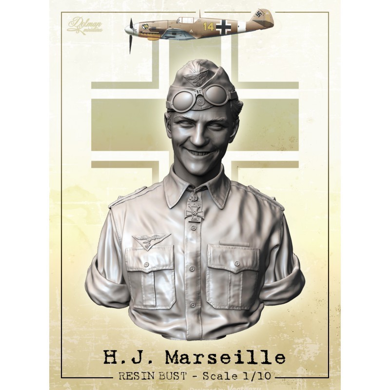 H.J.Marseille.Bust scale 1/10