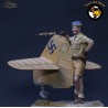 H.J.Marseille 100mm with Bf109 tail