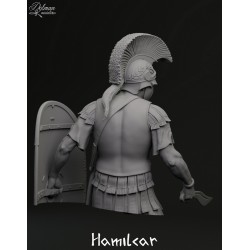 Hamilcar. Bust  Scale 1/10