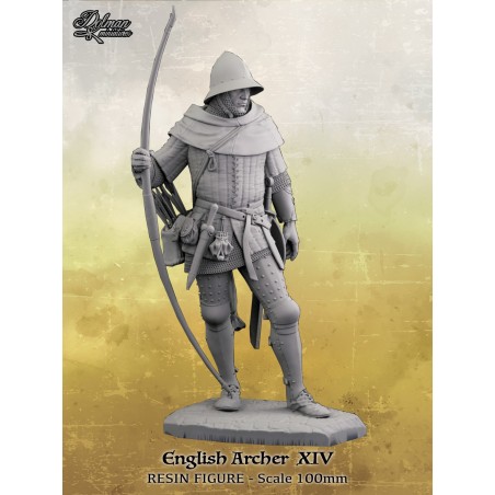 English Archer XIV .Scale 100mm