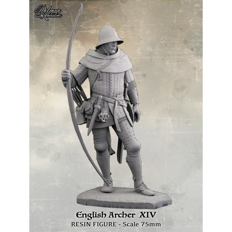 English Archer XIV .Scale 75mm