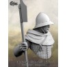 Medieval Infantryman XIV .Bust scale 1/10