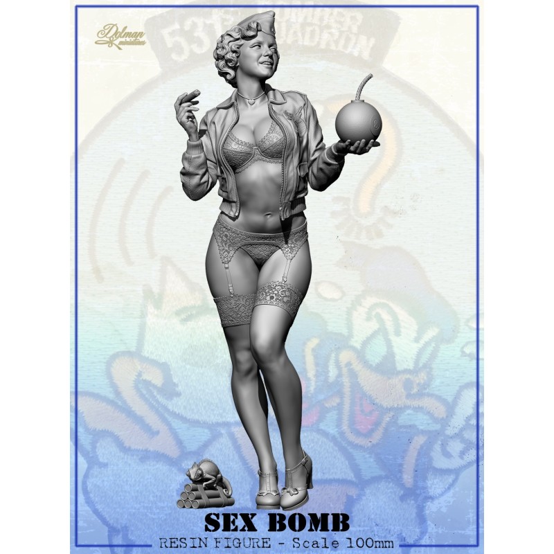 SEX BOMB. Scale 90mm