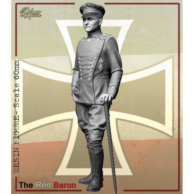 The Red Baron.Scale 60mm