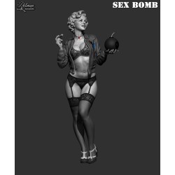 SEX BOMB. Scale 90mm