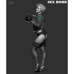 SEX BOMB. Scale 90mm