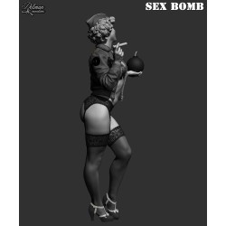 SEX BOMB. Scale 90mm