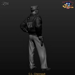 C.L.Chennault.Scale 100mm