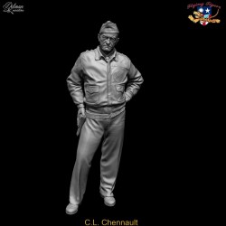 C.L.Chennault.Scale 100mm