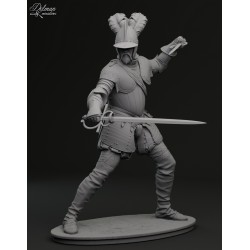 European Officer XVI c .Scale 100mm