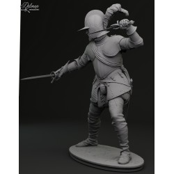 European Officer XVI c .Scale 100mm