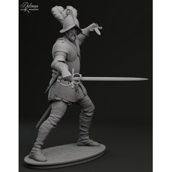 European Officer XVI c .Scale 100mm